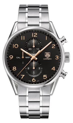 TAG Heuer Carrera Calibre 1887 43 Stainless Steel / Black / Bracelet